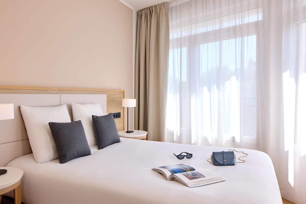 Suite, 2 camas Queen size, para no fumadores | Wifi gratis y ropa de cama