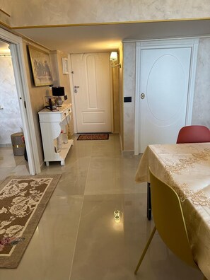 Apartment, 2 Bedrooms, Smoking, Patio | Dining - Luxury Apartment in Vomero (Naples)