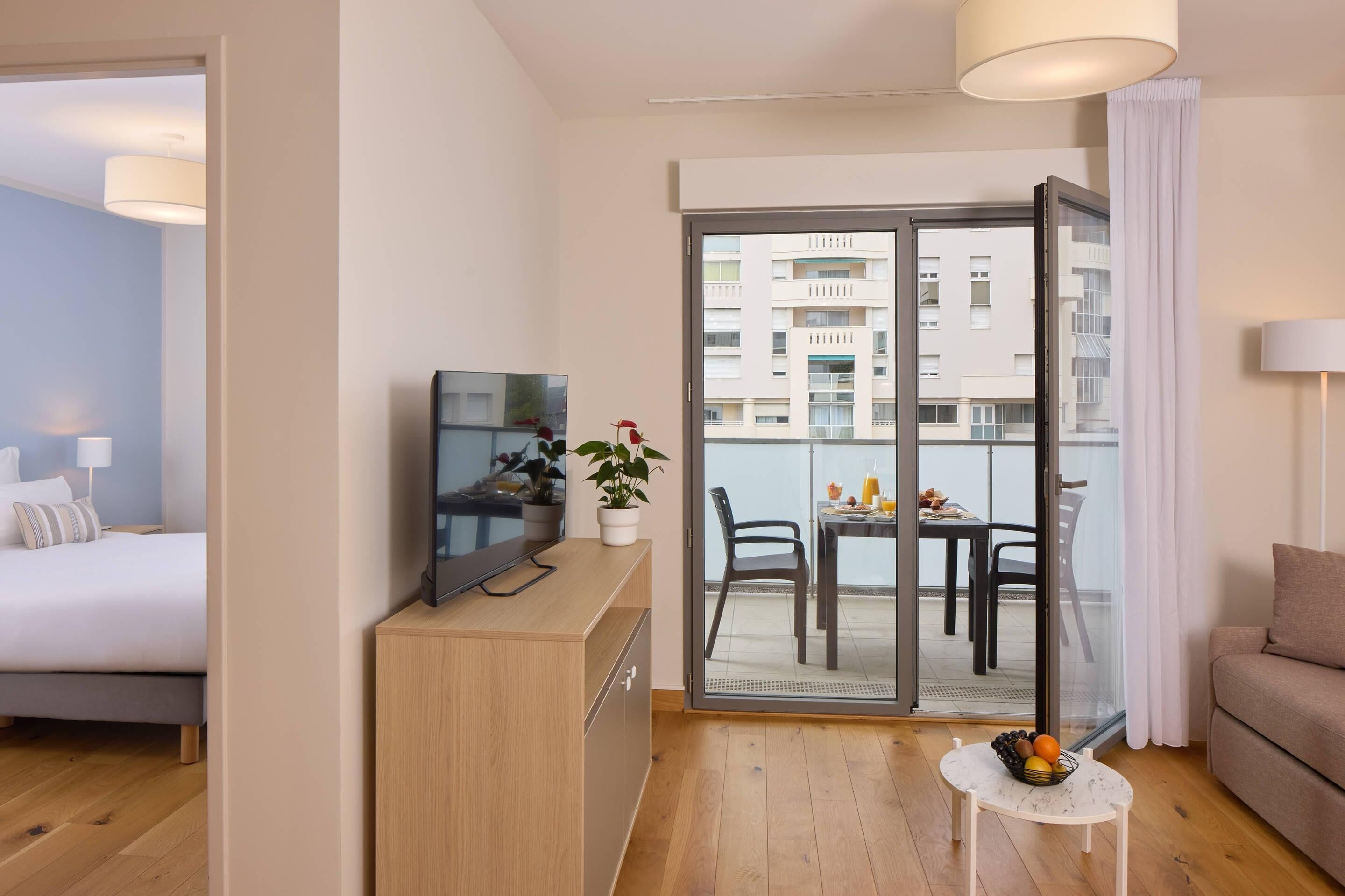 Apartment, 1 Schlafzimmer | Kostenlose Babybetten, kostenloses WLAN, Bettwäsche