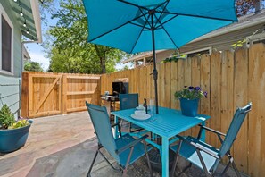 House, Multiple Beds, Hot Tub, Garden View (523 Peterson St. - Whole House) | Outdoor dining - Peterson Retreat Hot Tub, Bikes, Old Town (Fort Collins)