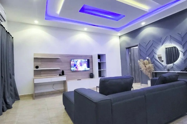 Economy Apartment, Balcony, City View | Living area
