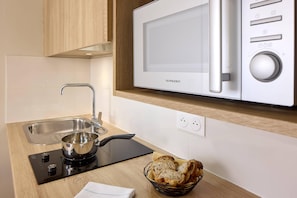 4 adults - 1 queen-size bed and 1 sofa bed | Free cribs/infant beds, free WiFi, bed sheets, wheelchair access