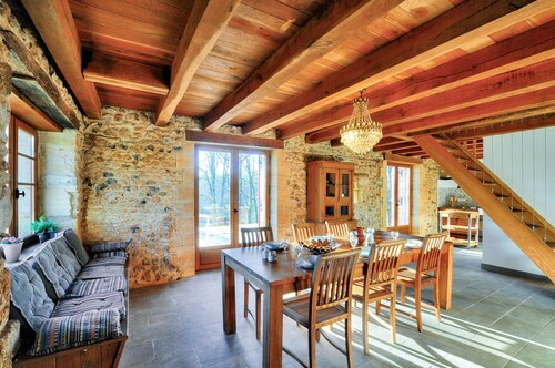 Au coeur de la Dordogne, maison pour 6, piscine