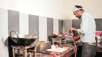 Daily buffet breakfast (INR 150 per person)
