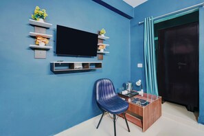 Deluxe-rum | Skrivbord, gratis wi-fi och sängkläder