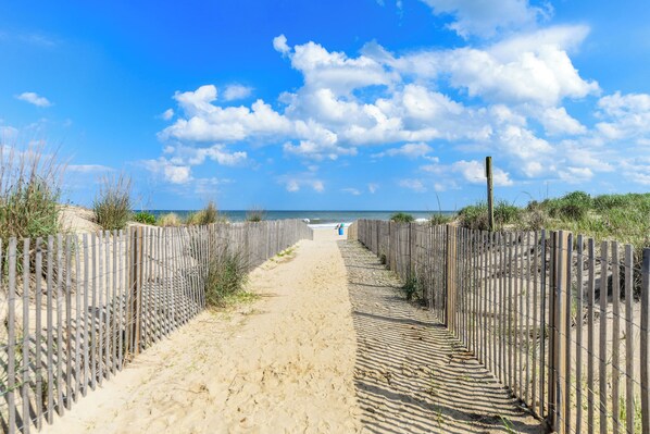 Beach nearby