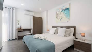 1 soverom, skrivebord, strykejern/-brett og wi-fi (inkludert)