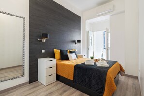 2 多间卧室、床单