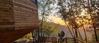 MONKEY MANSION - Luxurious treehouse with outdoor hot tub