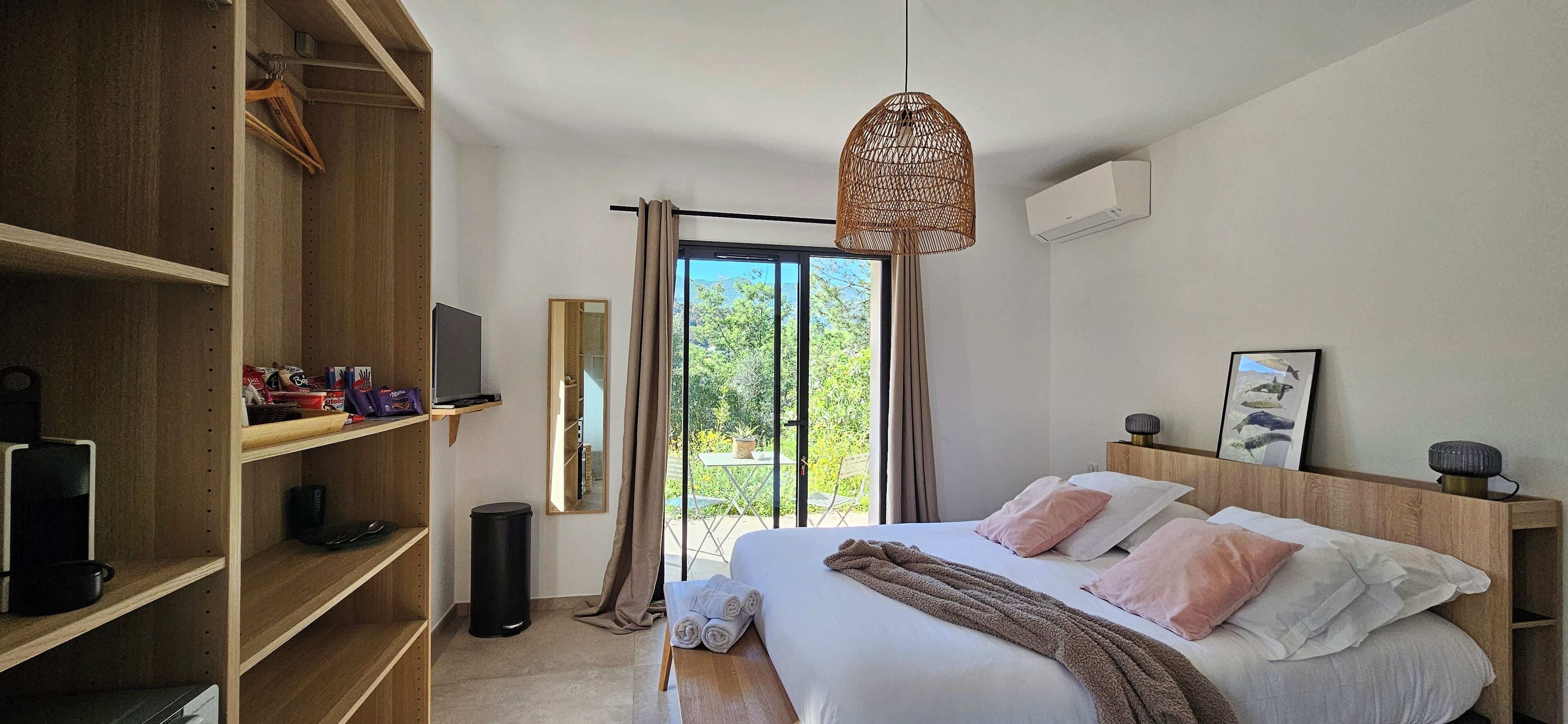 Premium-sengetøj, Select Comfort-senge, minibar, individuel indretning