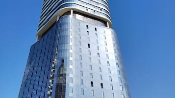 Voorkant van accommodatie