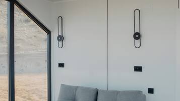 Kahden hengen panoraamahuone | Allergiatestatut vuodevaatteet