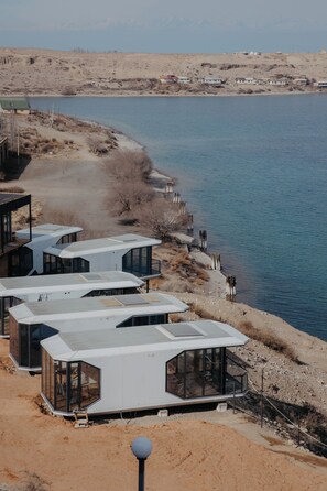 Majoituspaikan julkisivu