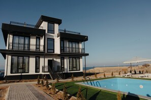 Fassade der Unterkunft