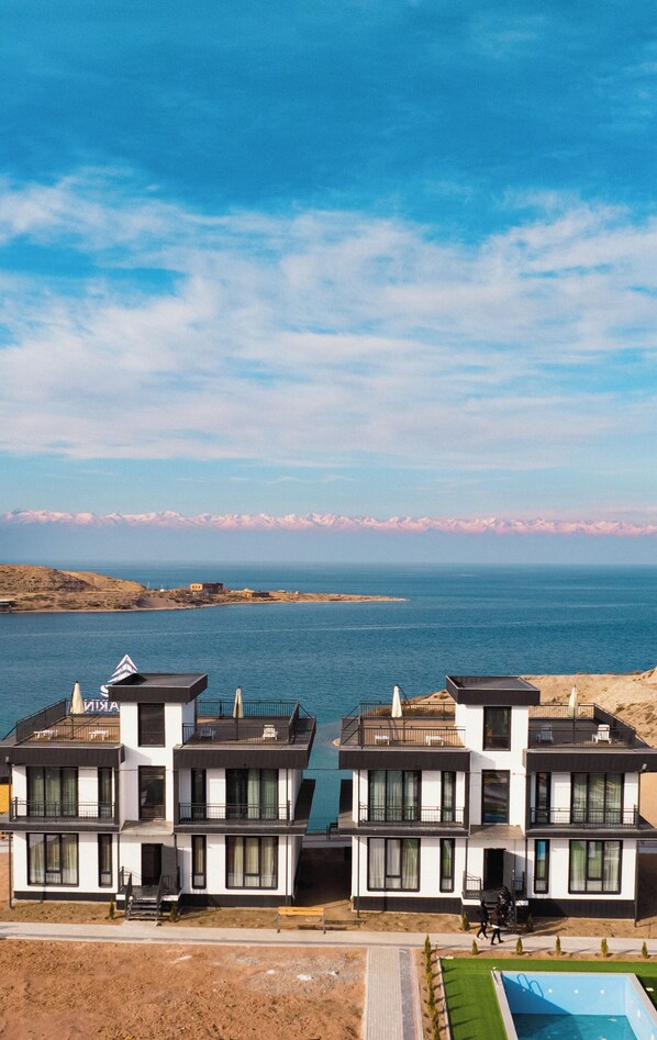 Fassade der Unterkunft