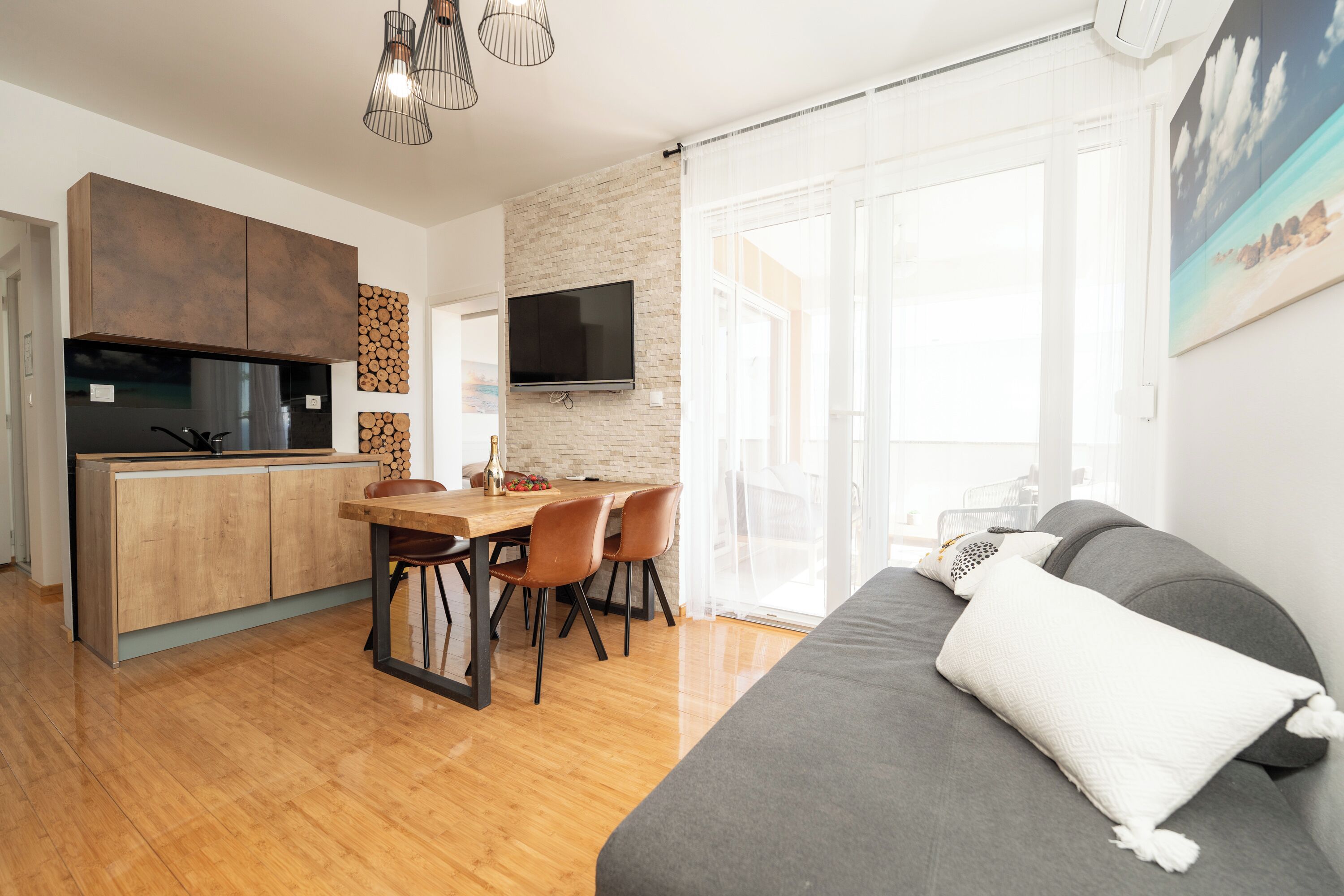 Appartement, 3 slaapkamers, roken, balkon | Woonkamer