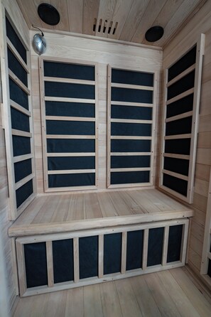 Apartemen, 3 kamar tidur, Boleh Merokok, balkon | Sauna