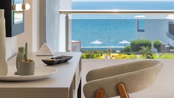 Junior Double Room, Balcony, Sea View | View from room