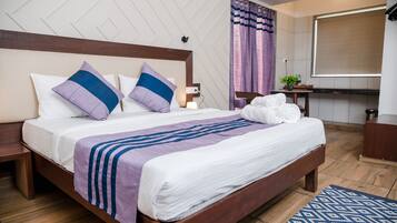 Premium bedding, minibar, in-room safe, individually decorated