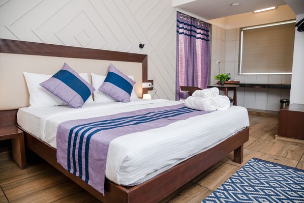 Premium bedding, minibar, in-room safe, individually decorated