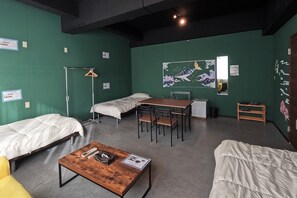 Triple Room, 3 Bedrooms | In-room safe, blackout drapes, bed sheets - TASOGARE HOSTEL (Hakodate)