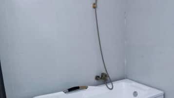 Shower, hair dryer