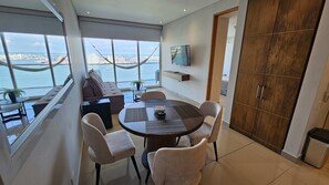 Apartment, Bay View | Living area