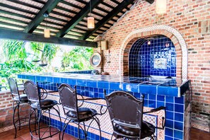 Luxury Villa, Patio, Lake View | Private kitchen