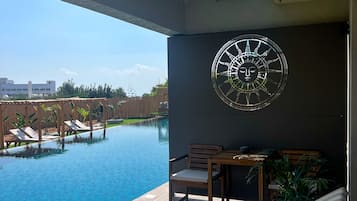 Superior Double Room, Sea View | Terrace/patio