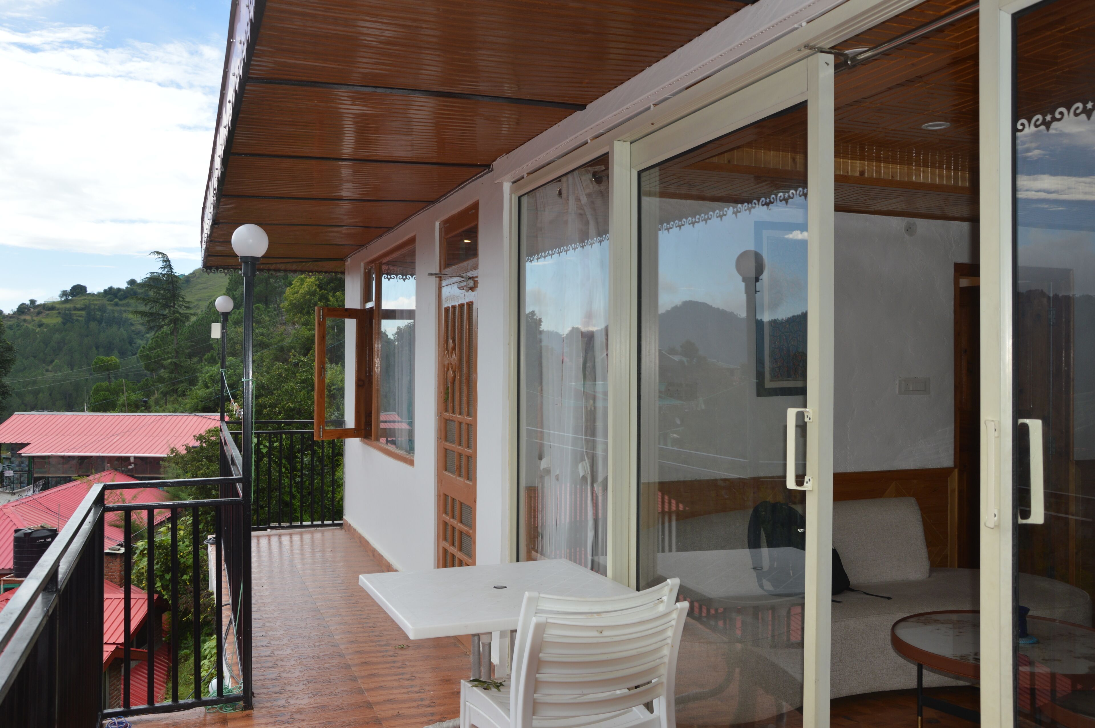 Chambre Double, vue montagne | Terrasse/Patio