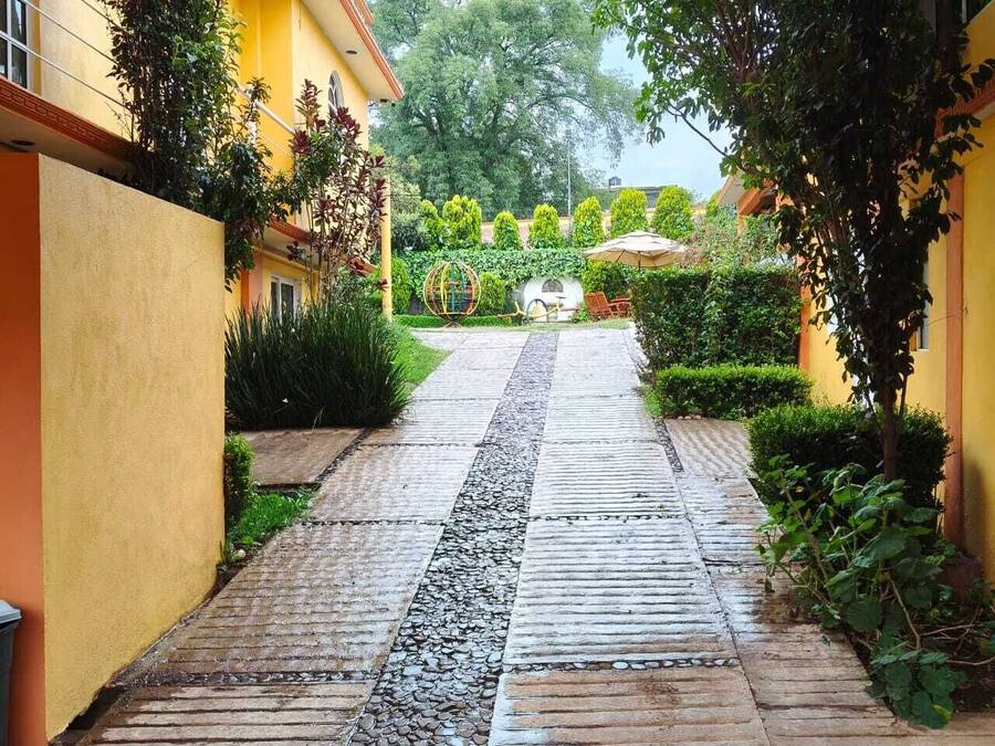 Estudi en suite Deluxe, pati, vistes a la ciutat | Àrea exterior de l'allotjament