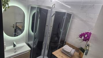 Towels, toilet paper