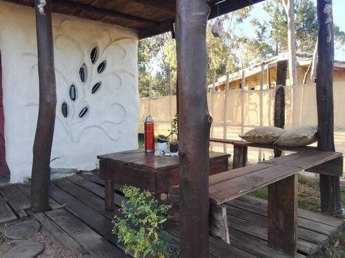 Hermosa casita de tierra en Punta del Diablo