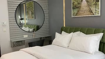 3 kamar tidur, setrika/meja setrika, Wi-Fi, dan seprai linen