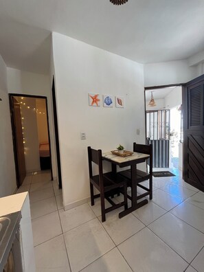 Apartment, 1 Queen Bed with Sofa bed, Ground Floor | Living area | Flat-screen TV - Cores da Pipa flats (Tibau do Sul)