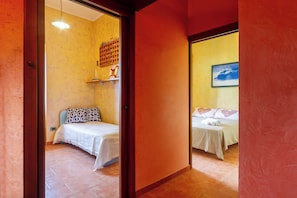 3 habitaciones, camas plegables/adicionales y ropa de cama 