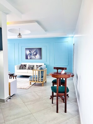 Living area - Apartment unit-Pearl Residence (Kampala)