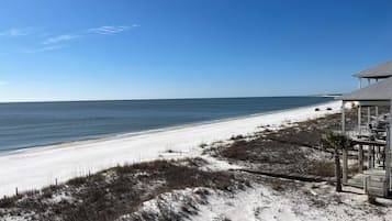 On the beach, white sand, fishing