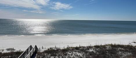 On the beach, white sand, fishing