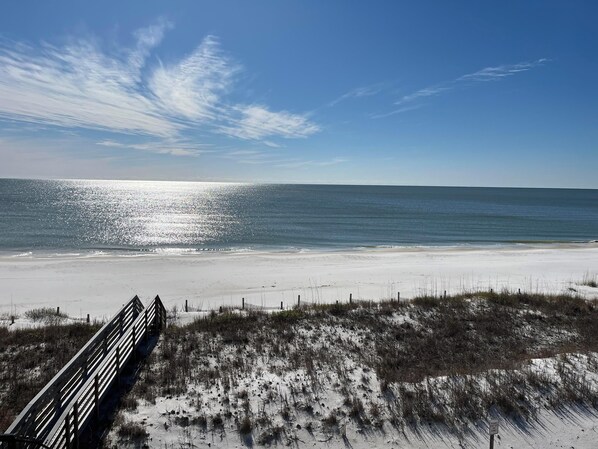 On the beach, white sand, fishing