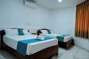 Classic Twin Room, Pool View | Desk, free WiFi, bed sheets