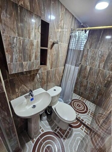 Family Room - Private Bathroom and 2 XL Bunk Beds