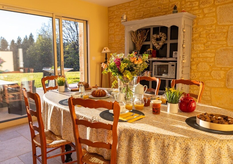 Bed And Breakfast Le Rucher Des Combes - Chambre Vézère - Dordogne