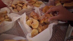 吃到飽自助式早餐