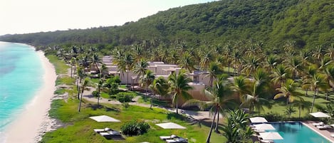 Voorkant van accommodatie