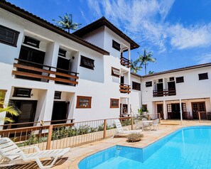 Terrace/patio - Pousada Villa Tupi Ubatuba (Ubatuba)