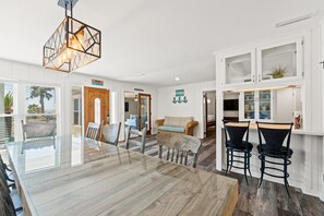 House, Partial Ocean View | In-room dining