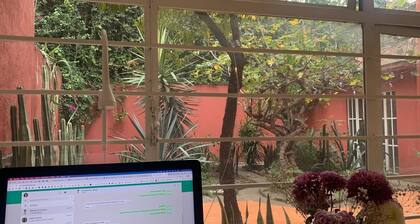 Beautiful house with garden and two bedrooms in Roma Norte, CDMX