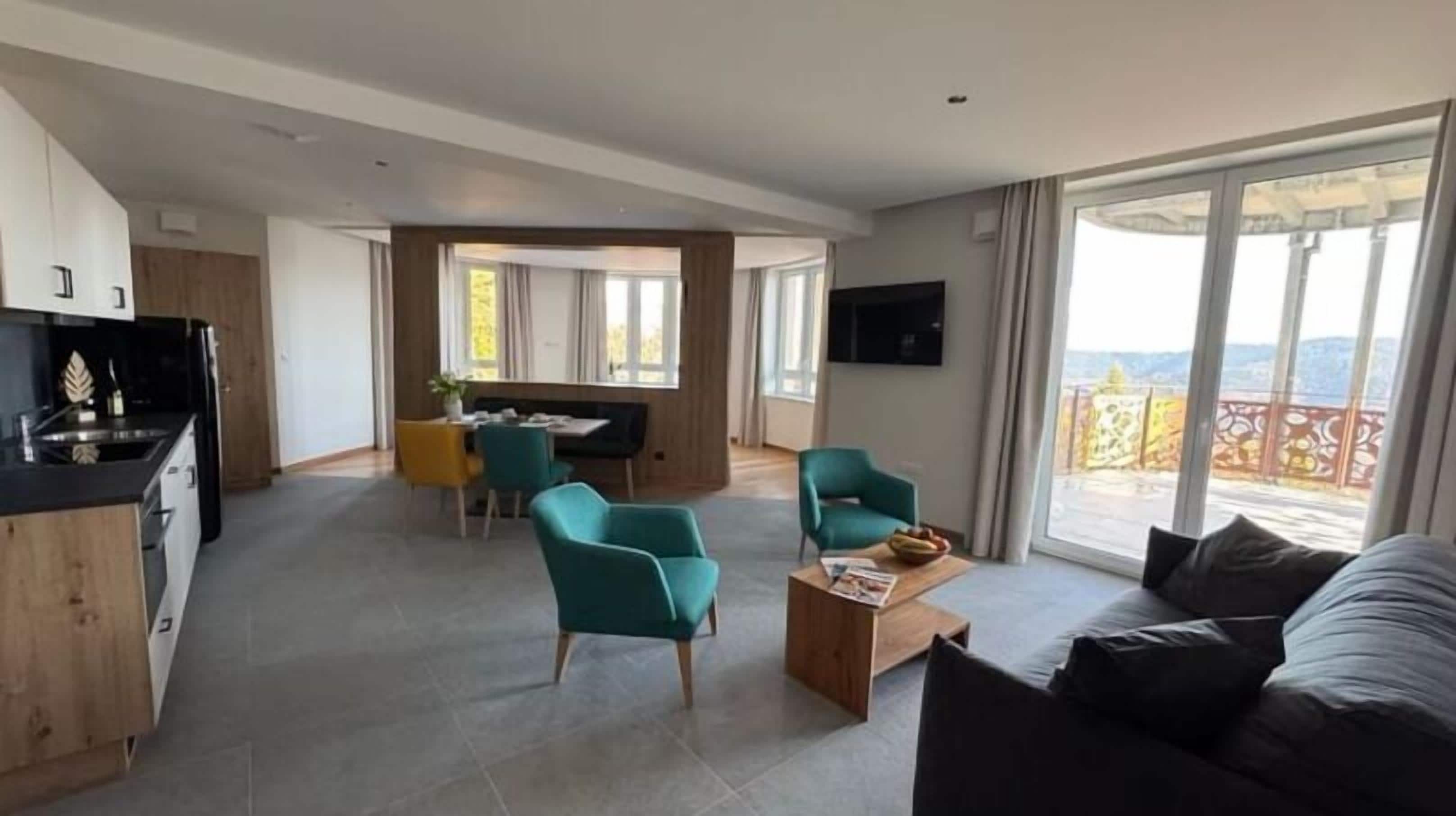 Studio Panoramique | Coffres-forts dans les chambres, rideaux occultants, Wi-Fi gratuit