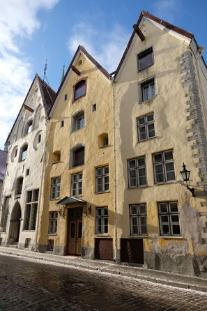 Façade de l’hébergement